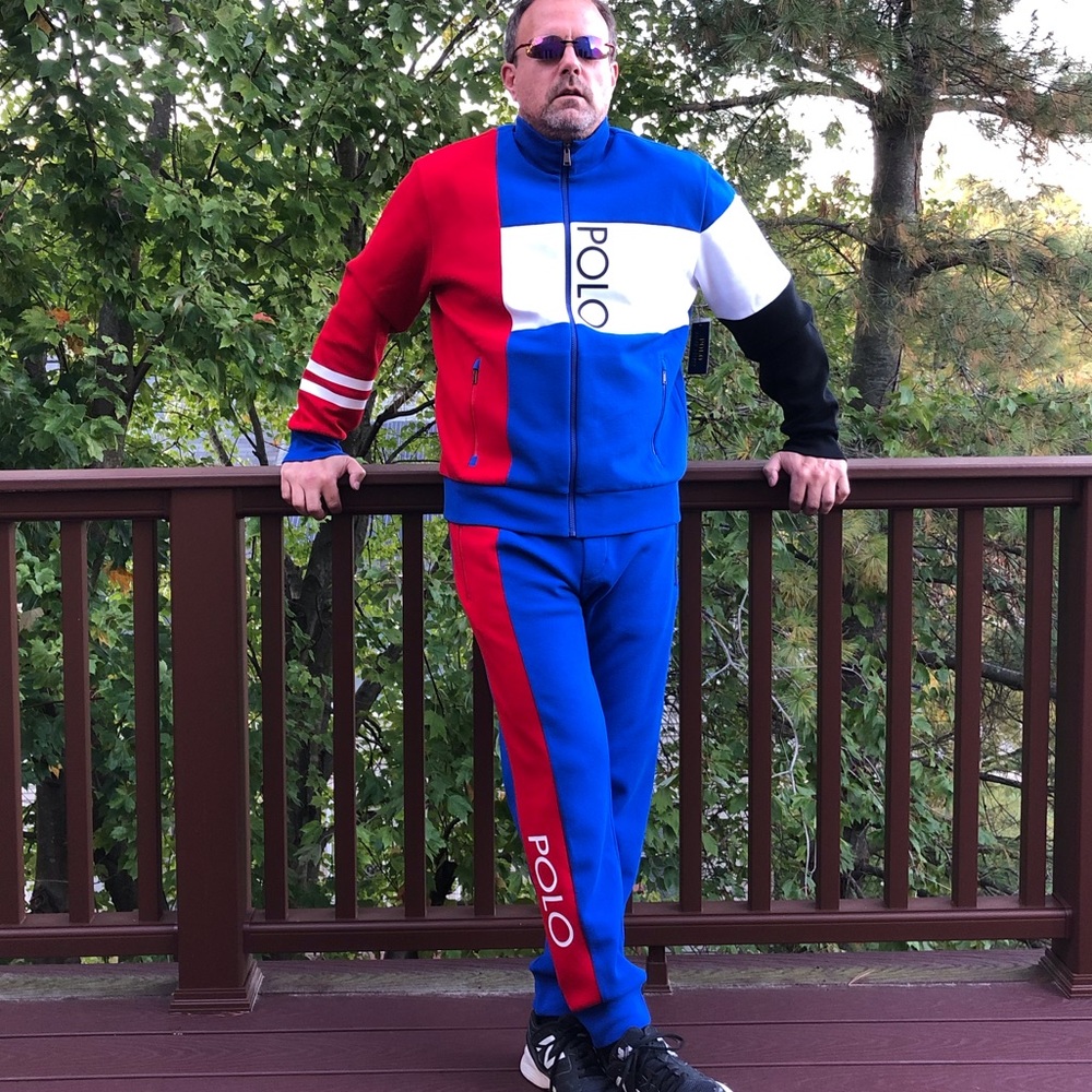 POLO RALPH LAUREN Colorblocked Jogging Suit - Picture 3 of 10